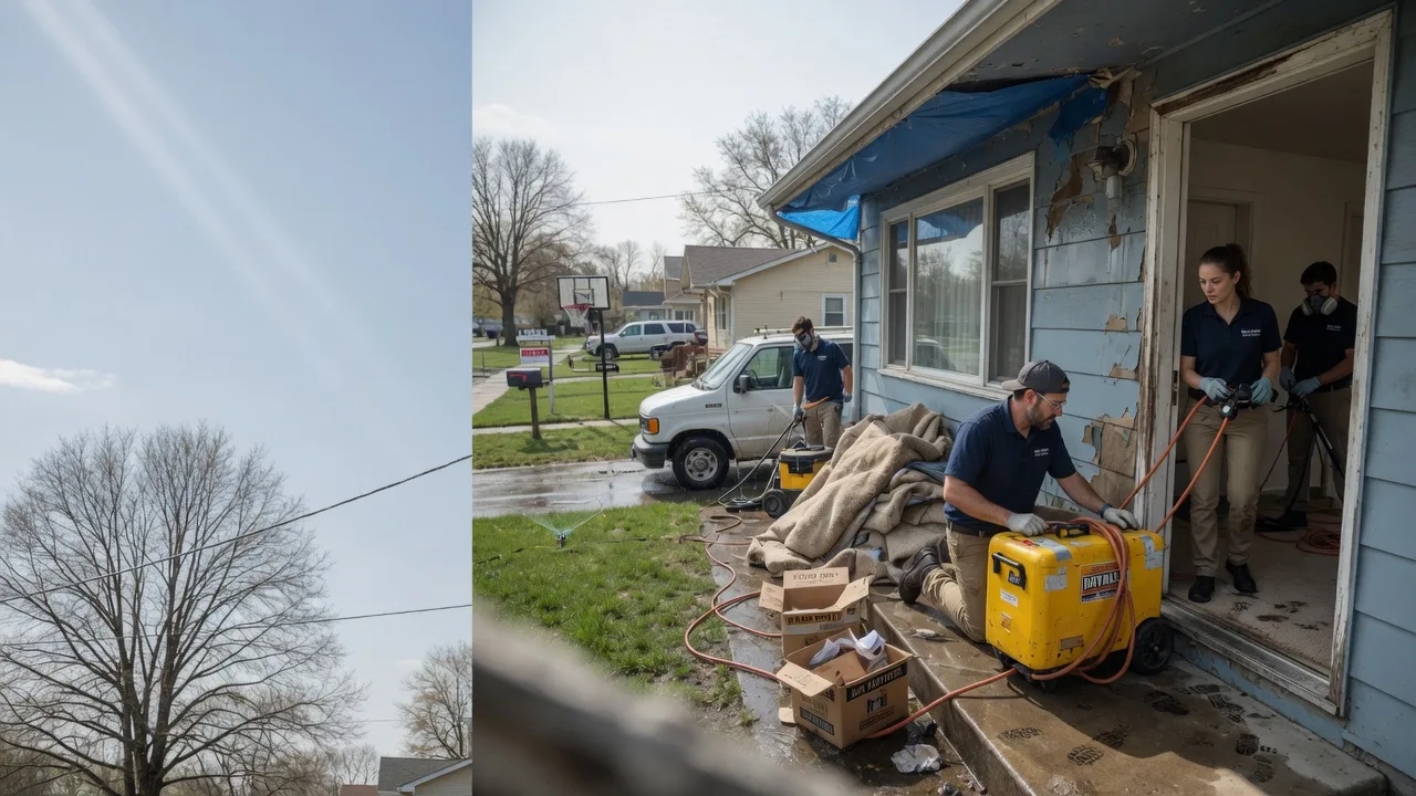 Basement Flood Cleanup in Nazareth, MI near me